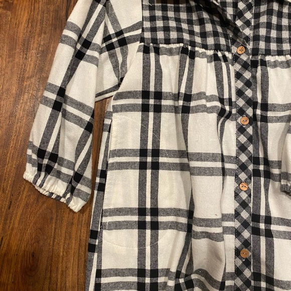 Plaid Zara dress-worn once - Picture 3 of 6